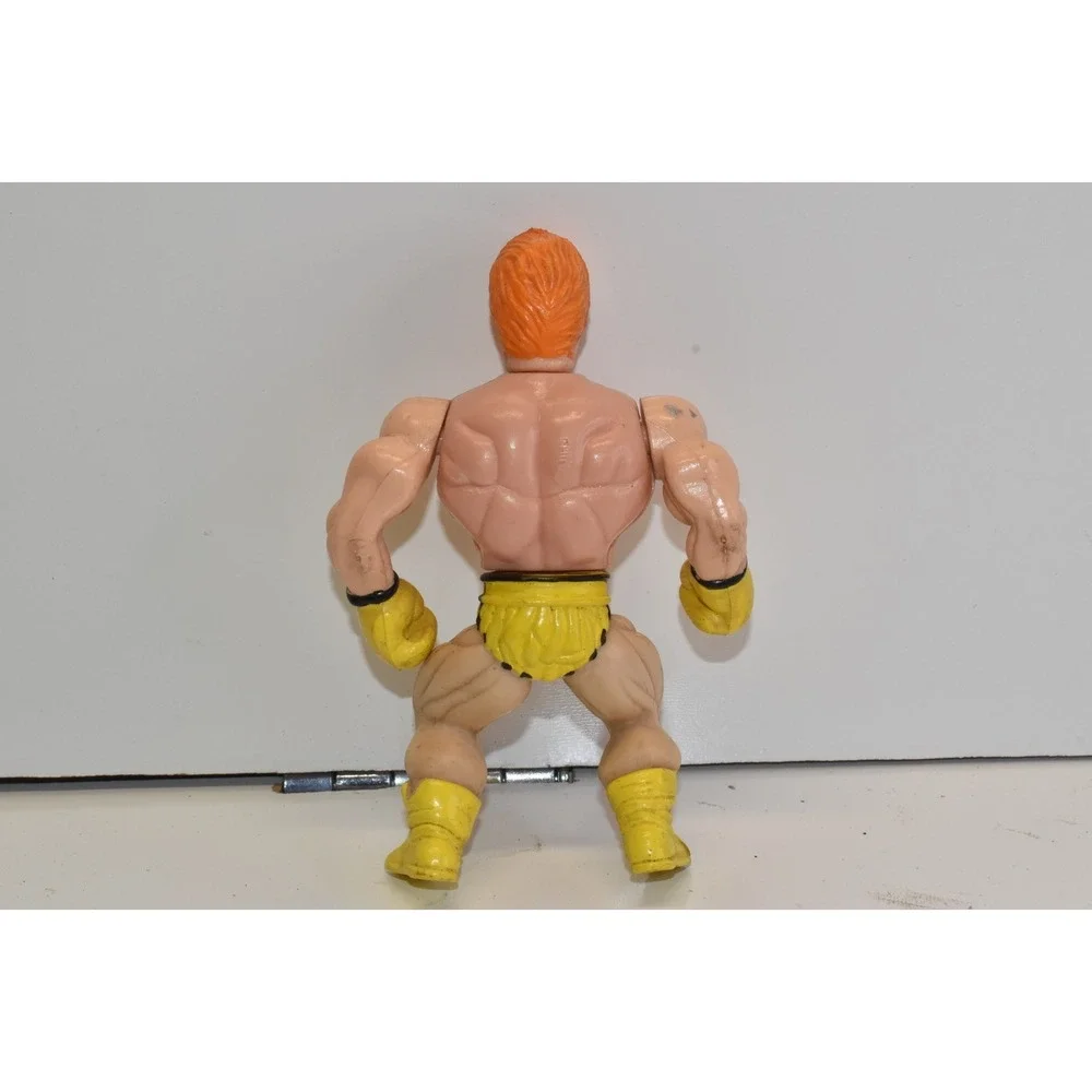 Vintage 1980s E Toys World Champion The Boxer Yellow Trunks KO Figure Rare‎
